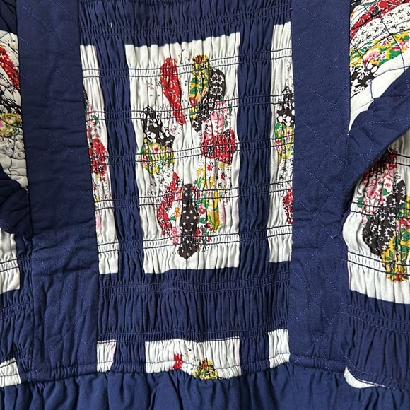 Sea New York Blue and White Patterned Dress - Picture 5 of 9